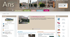 Desktop Screenshot of ans-commune.be